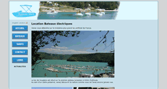 Desktop Screenshot of bateauvertlocation.com